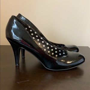 Fergalicious Black Patent Leather Pumps